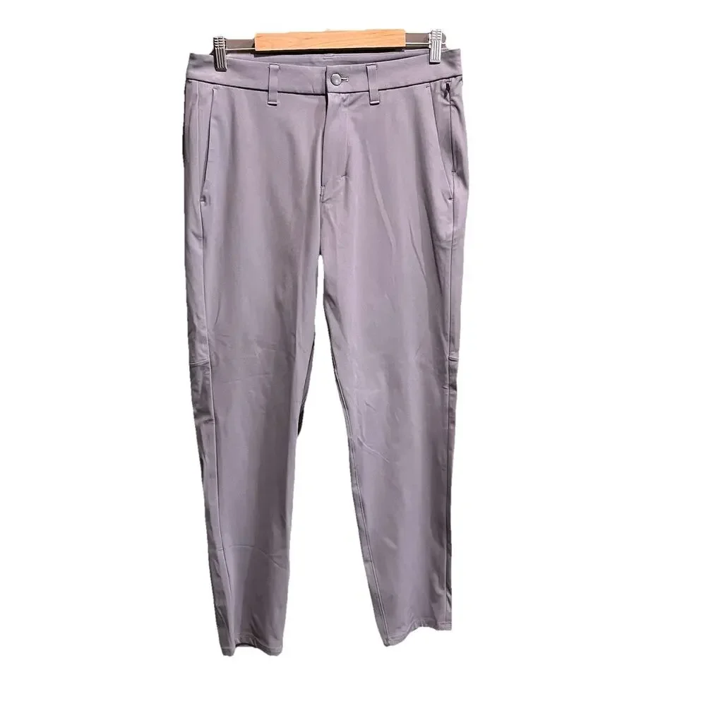 Lululemon Gray ABC Classic Fit Men's Pants Size 32‎